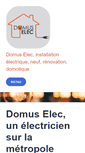 Mobile Screenshot of domuselec.com